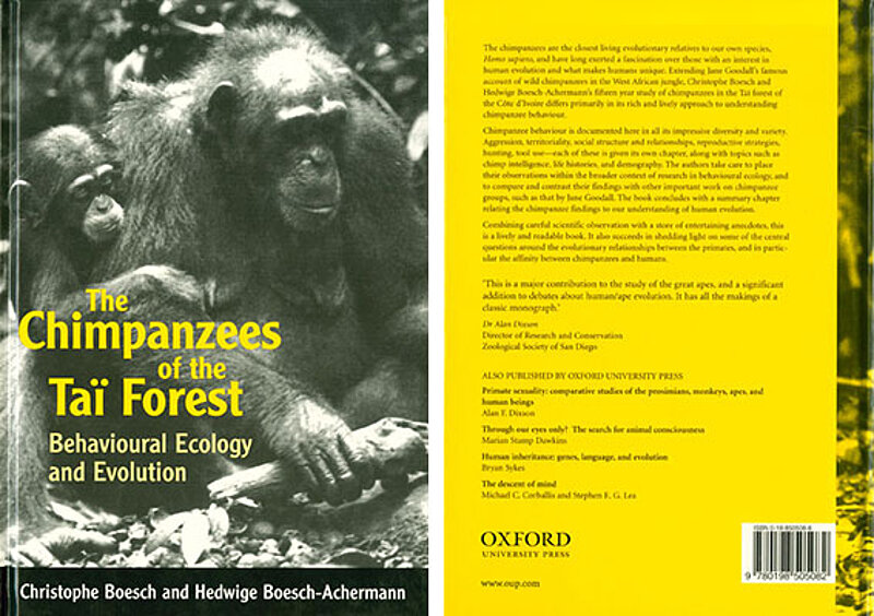 Dept Of Primatology Christophe Boesch Publications