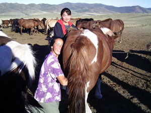 central asian herders